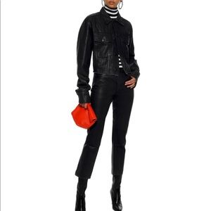 NWT Current& Elliott Cut-Off Boyfriend jacket